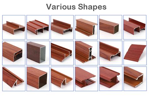 extruded aluminum window frame material